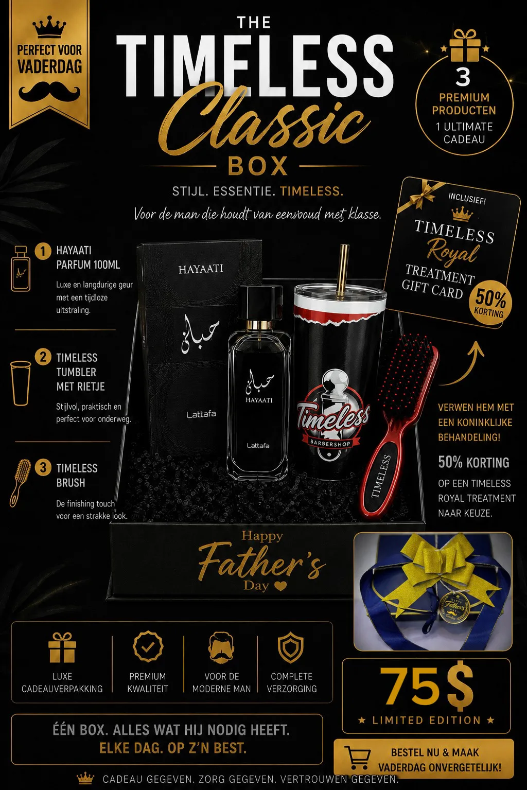 THE TIMELESS CLASSIC BOX (FATHERSDAY EDITION)