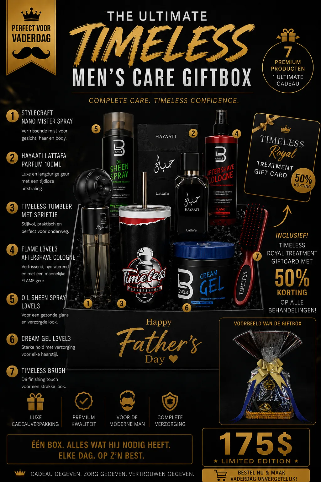 THE TIMELESS CLASSIC GIFTBOX (FATHERSDAY EDITION)